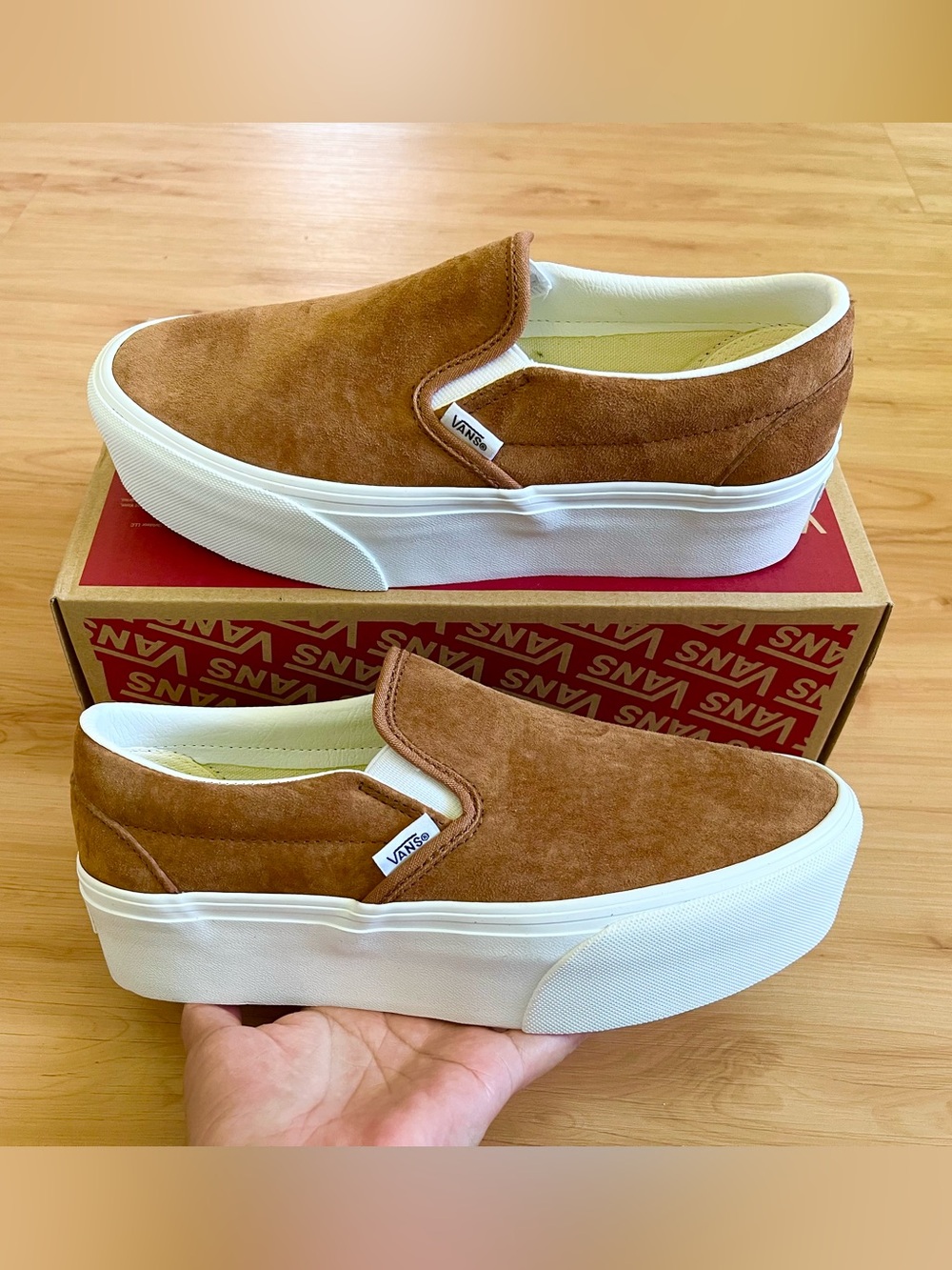 Vans Classic Slip-On Platform Shoe Women 9.5 US - Picture 5 of 11
